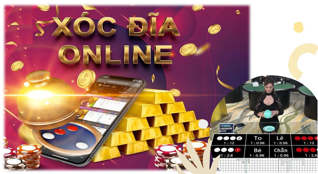 Chơi xóc đĩa nhận tiền thưởng