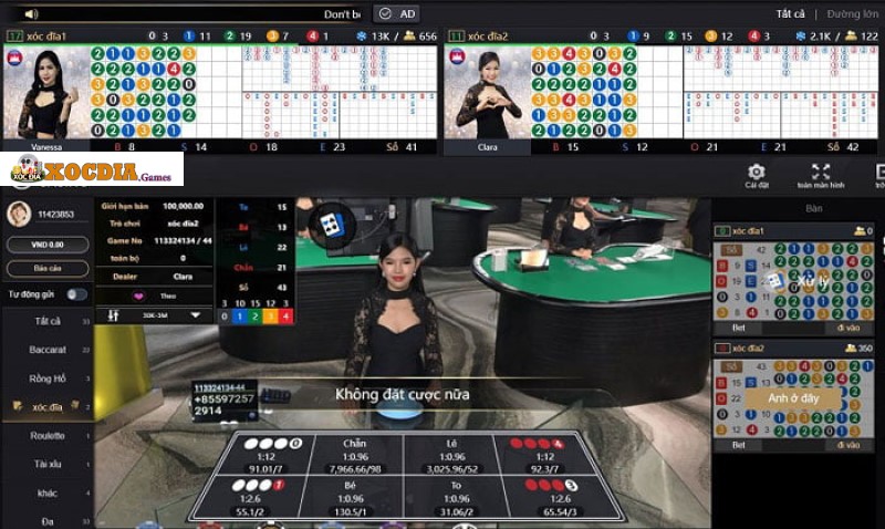 Giới thiệu về hình thức chơi Xóc Đĩa Livestream